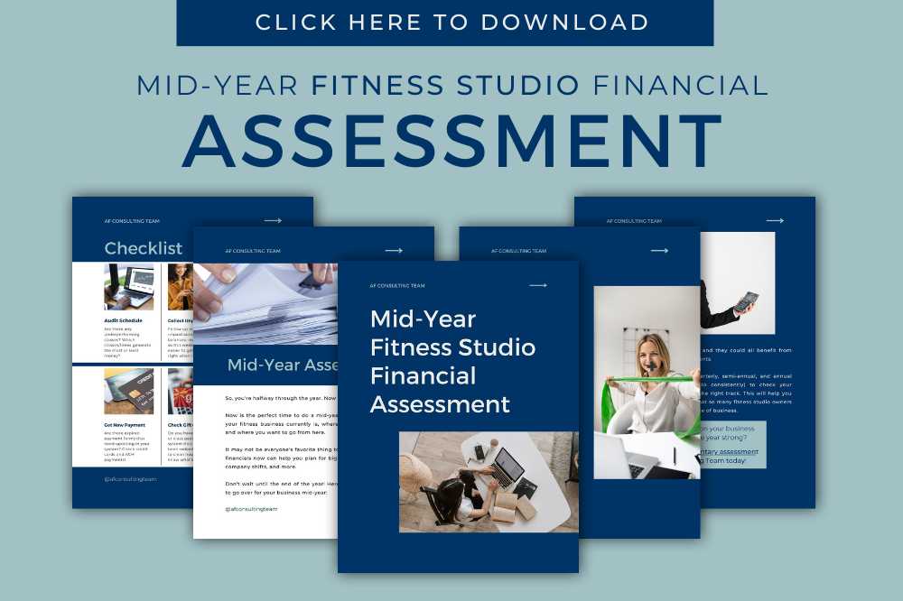 click to download a free financial assessment for fitness businesses
